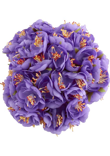 120PCS 5cm Pistil Çiçekleri ile Yapay Ipek Dekor (Yurt Dışından)