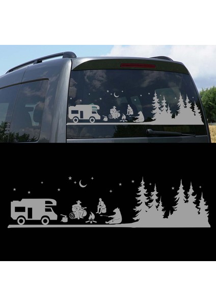 Kampçı Ayı, Moto Karavan STICKER-S1737