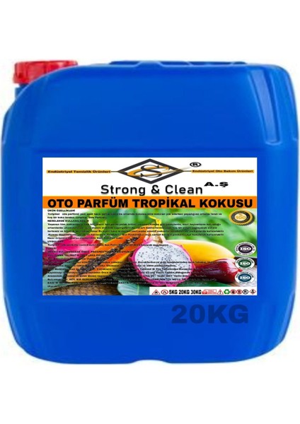 Oto Parfüm Tropikal Kokulu 20 KG