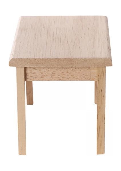 1:12 Dollhouse Minyatür Ahşap Mobilya Oyuncak Seti 2 Adet (Yurt Dışından)