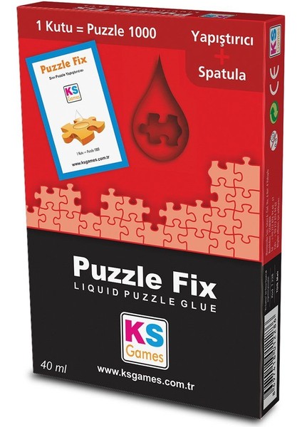 228 Ks Puzzle Fix Yapıştırıcı + Spatula