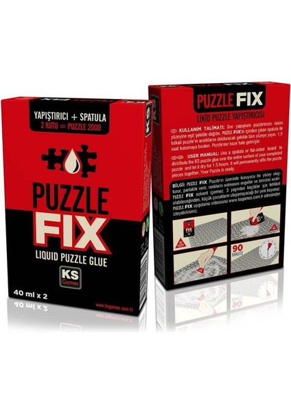 228 Ks Puzzle Fix Yapıştırıcı + Spatula