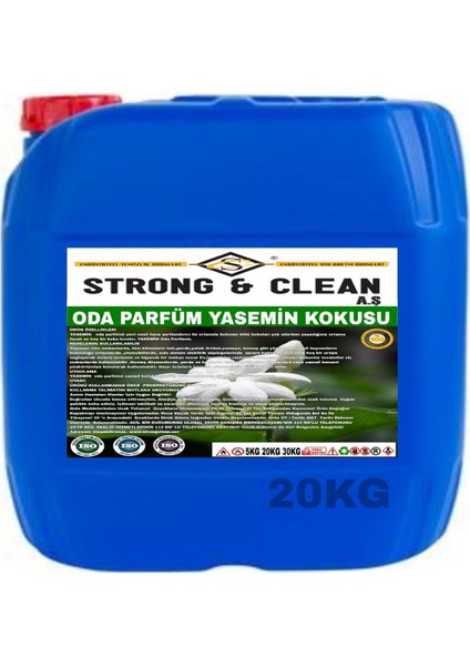 Oda Parfüm Yasemin Kokulu 20KG