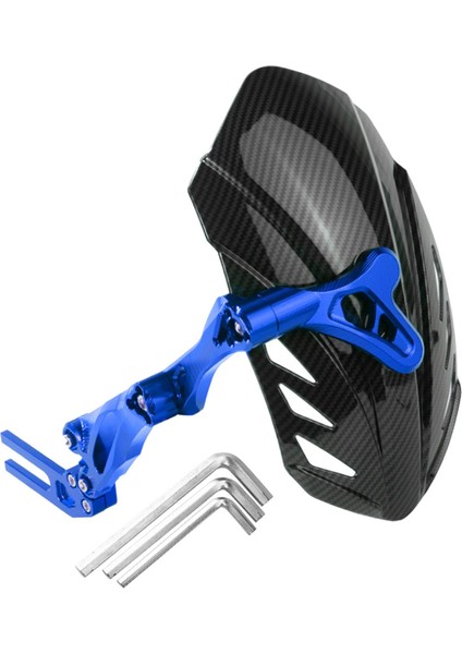 Motosiklet Arka Çamurluk Koruması Ayarlanabilir 360 Derece Dönme Çamurluk (Yurt Dışından)