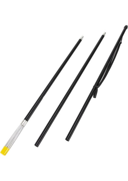 5 Balıkçılık Spears Gaffs Teleskopik Balıkçılık Çatal Araçları Siyah (Yurt Dışından)