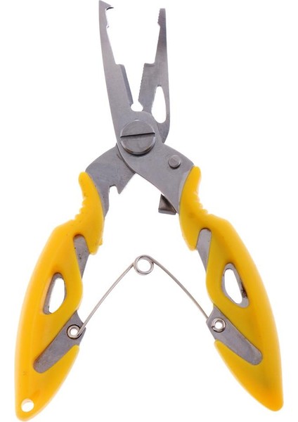 Çok Fonksiyonlu Paslanmaz Çelik Fishing Pense Kavisli Burun (Yurt Dışından)