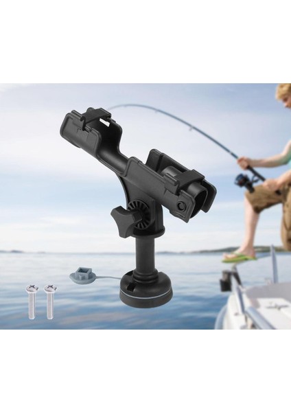 Kayak Row A Tip İçin Siyah 360 Derece Döner Balık Tutucu Tutucu Destek Braketi (Yurt Dışından) fiyatları