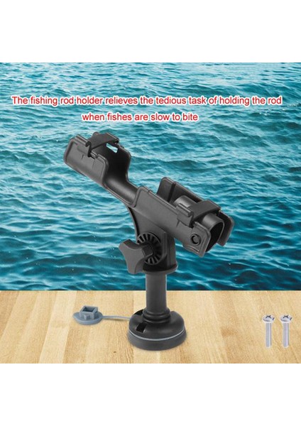 Kayak Row A Tip İçin Siyah 360 Derece Döner Balık Tutucu Tutucu Destek Braketi (Yurt Dışından) modelleri