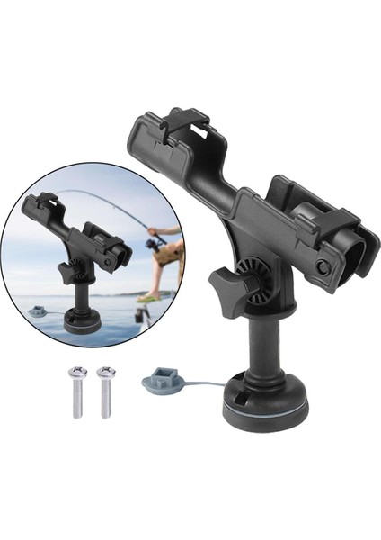 Kayak Row A Tip İçin Siyah 360 Derece Döner Balık Tutucu Tutucu Destek Braketi (Yurt Dışından) indirimleri