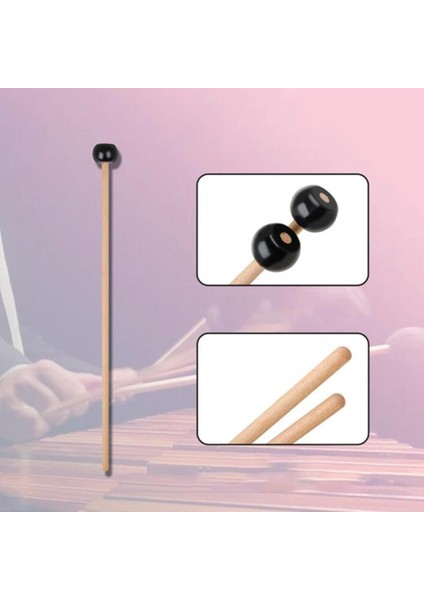 4 Pcs Profesyonel Ksilofon Glockenspel Mallet Glockenspiel İçin Kolay Kavrama (Yurt Dışından)