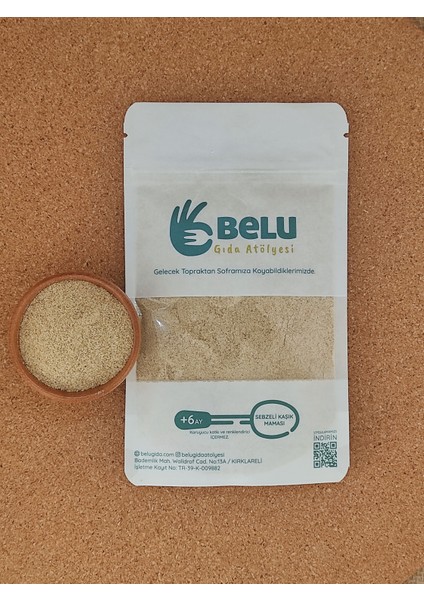 Bezelyeli Kaşık Maması + 6 Ay
