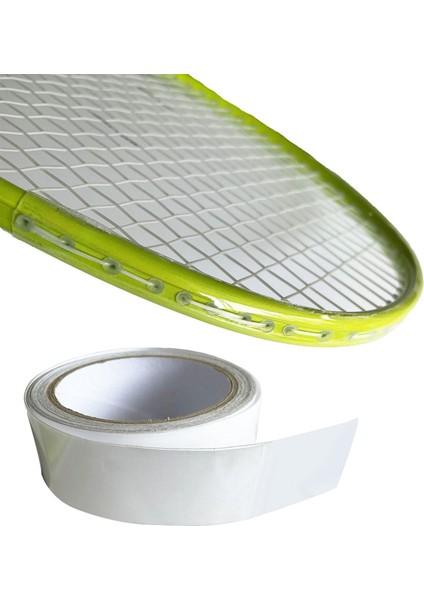 Tenis Badminton Raket Kenarı Koruma Bant Raket Çerçevesi Koruma 1.7CMX5M (Yurt Dışından)