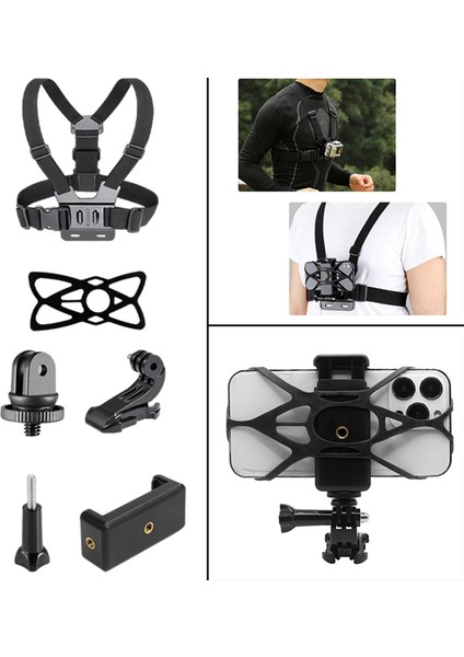 Evrensel Cep Telefonu Göğüs Kayışı Nefes Alabilir A fırsatları