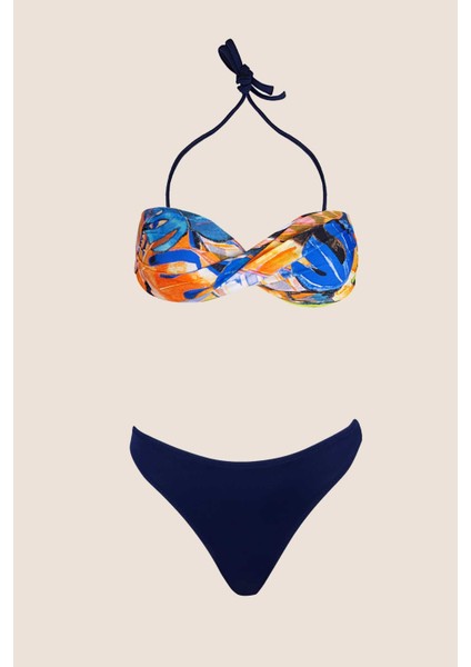40229 Saks Burgu Bikini Takımı