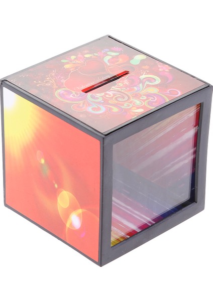 Ayna Magic Eksik Paralar Square Case Hile Prop Gimmick Sihirbaz Aksesuar (Yurt Dışından) modelleri