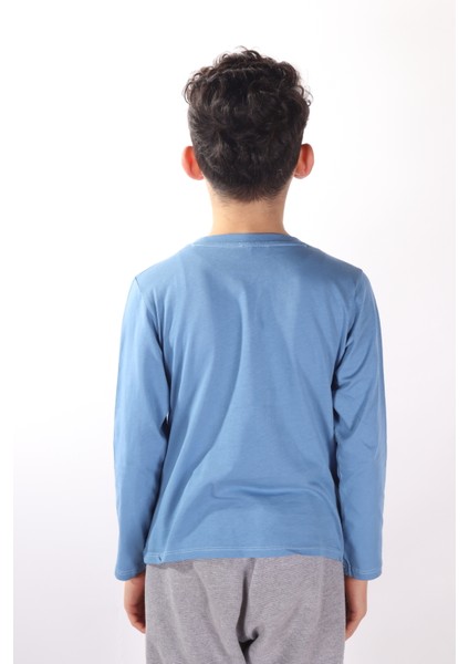 Erkek Çocuk Sweatshirt Pul Paletli E1042A6