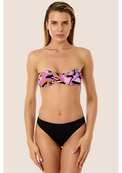 40229 Pembe Burgu Bikini Takımı