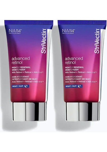 Advanced Retinol Yenileyici Gece Kremi Set 2X30ML