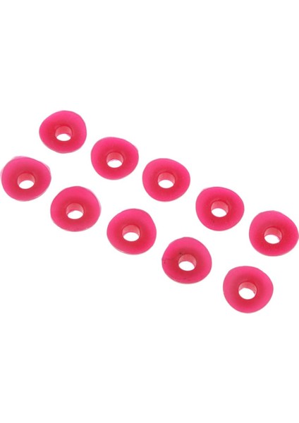 10 Adet Hava Vanası Kök Çamur Koruma Lastik Tüp Silikon - Beyaz (Yurt Dışından) fırsatları