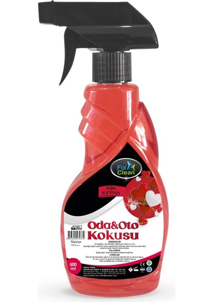 Oda & Oto Kokusu Aşk KIRMIZI 500 ML