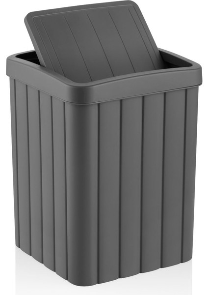 Fitil Desen Plastik Lüx 4'lü Tualet Banyo Aksesuar Takımı Seti modelleri