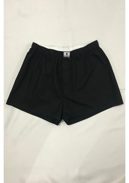 BLACKSPADE-9532-ERKEK Poplin % 100 Coton Baxer-Siyah