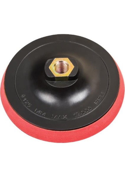 Cırtlı Disk Altı 125 mm M 14 Zımpara Tabanı