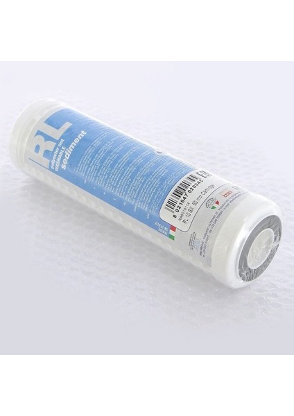 Atlas 3/4" 10" Daire Girişi 3'Lü Filtre Kabı+3'Lü Filtre Seti