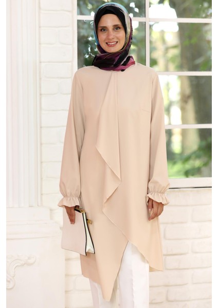 Nisa Tunik Bej ELB20