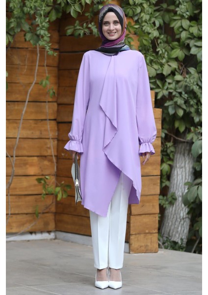 Nisa Tunik Lila ELB20