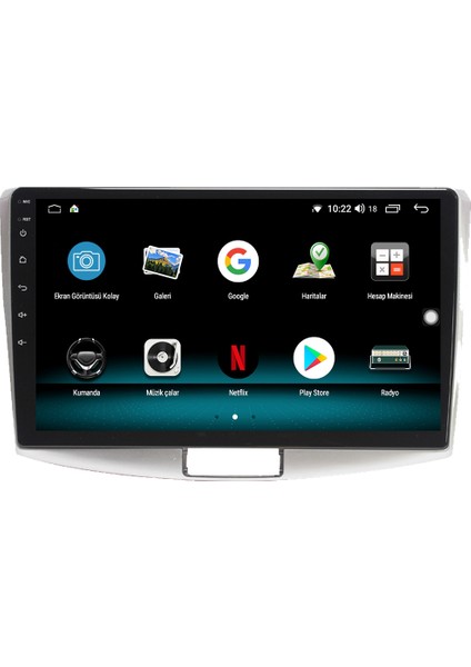 Vw Passat B6-B7-Cc Android 10 Carplay Özellikli Navigasyon Multimedya Ekran 2gb Ram + 32GB HDD