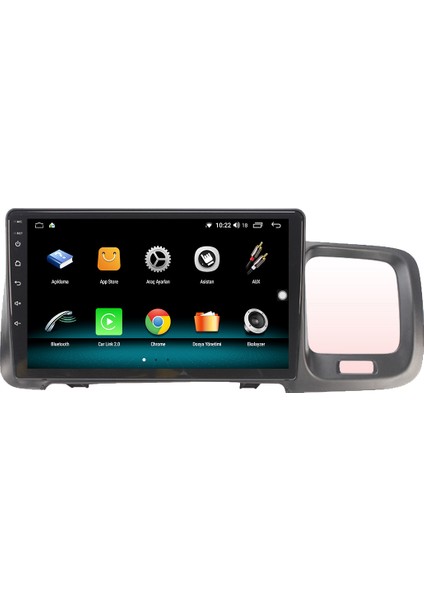Volvo S60 Android 10 Carplay Özellikli Navigasyon Multimedya Ekran 2gb Ram + 32GB HDD
