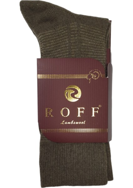 Yünlü Lambswool Koyun Kılı Kışlık Erkek Çorap 24 Lü Paket