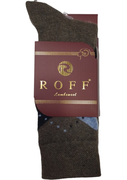Yünlü Lambswool Koyun Kılı Kışlık Erkek Çorap 4 Lü Paket 40-44 Numara