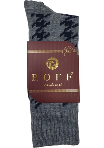 Yünlü Lambswool Koyun Kılı Kışlık Erkek Çorap 6 Lı Paket 40-44 Numara