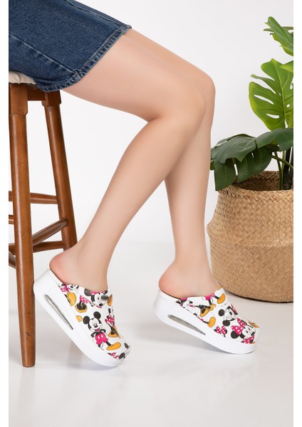 Minnie Mouse Kapalı Airmax Ortopedik Bayan Sabo Terlik 900 fırsatları