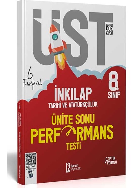 İSEM YAYINLŞARI 8 SNF INKILAP TARİHİ ÜNİTE PERFORMANS TESTİ