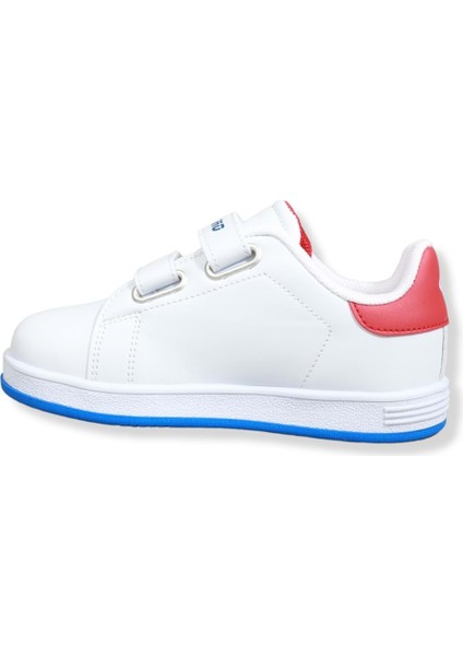 1509 Anatomik Taban Unisex Çocuk Sneakers Ayakkabı - NKT01509-BEYAZ Kırmızı-26 fırsatları