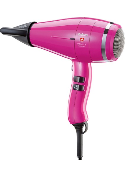 Vanity Comfort Va 8601 Rc Hp Çıkarılabilir Metalik Filtre Ultra Sessiz Profesyonel 2000W Saç Kurutma Makinası Pembe