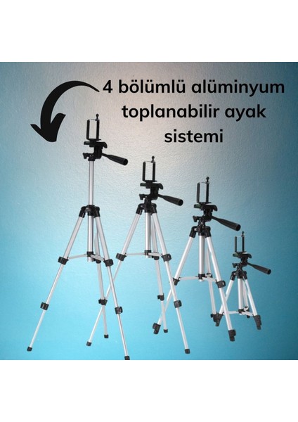 Profesyonel Fotoğraf Makinası Tripodu