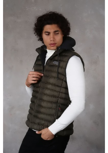 Kapşonlu Erkek Şişme Yelek fiyatları