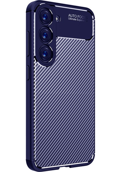 Samsung Galaxy S23 Kılıf Karbon Desenli Lux Negro Silikon