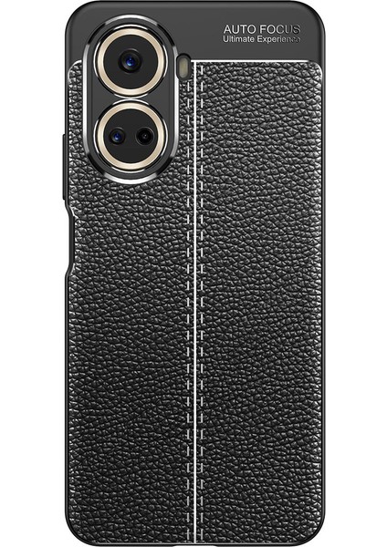 Huawei Nova 10 Se Kılıf Deri Desenli Lux Niss Silikon fırsatları