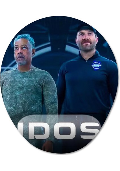 Kaleidoscope Bilek Destekli Mousepad Model - 1 Oval