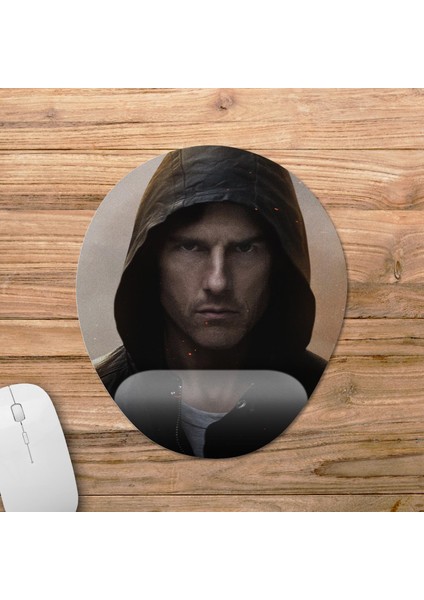 Tom Cruise Bilek Destekli Mousepad Model - 3 Oval