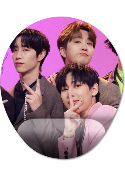 Got7 Bilek Destekli Mousepad Model - 1 Oval