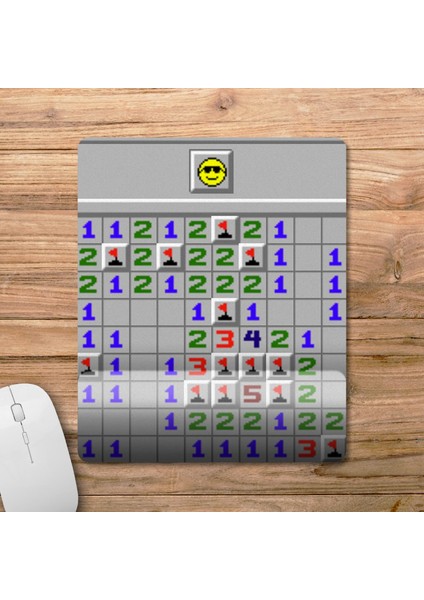 Mayın Tarlası - Minesweeper Bilek Destekli Mousepad Model - 1 fiyatları