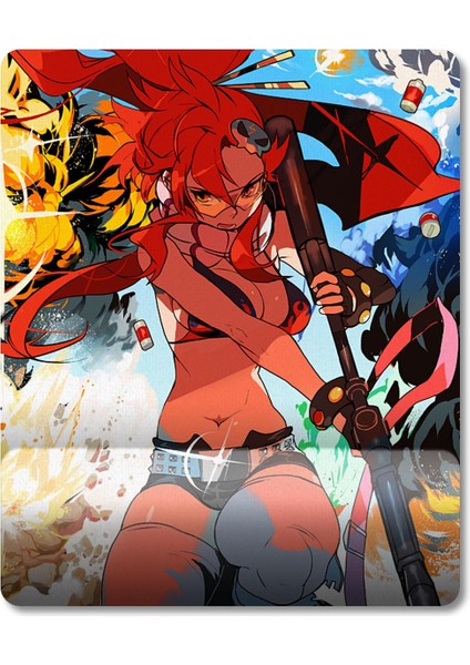 Tengen Toppa Gurren Lagann Bilek Destekli Mousepad Model - 1
