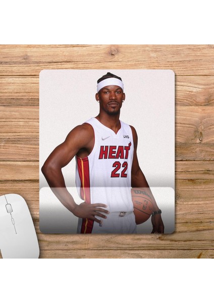 Jimmy Butler - Miami Heat - Nba Bilek Destekli Mousepad Model - 1