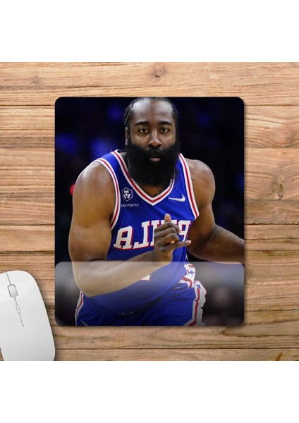 James Harden - Philadelphia 76ERS - Nba Bilek Destekli Mousepad Model - 1 fiyatları